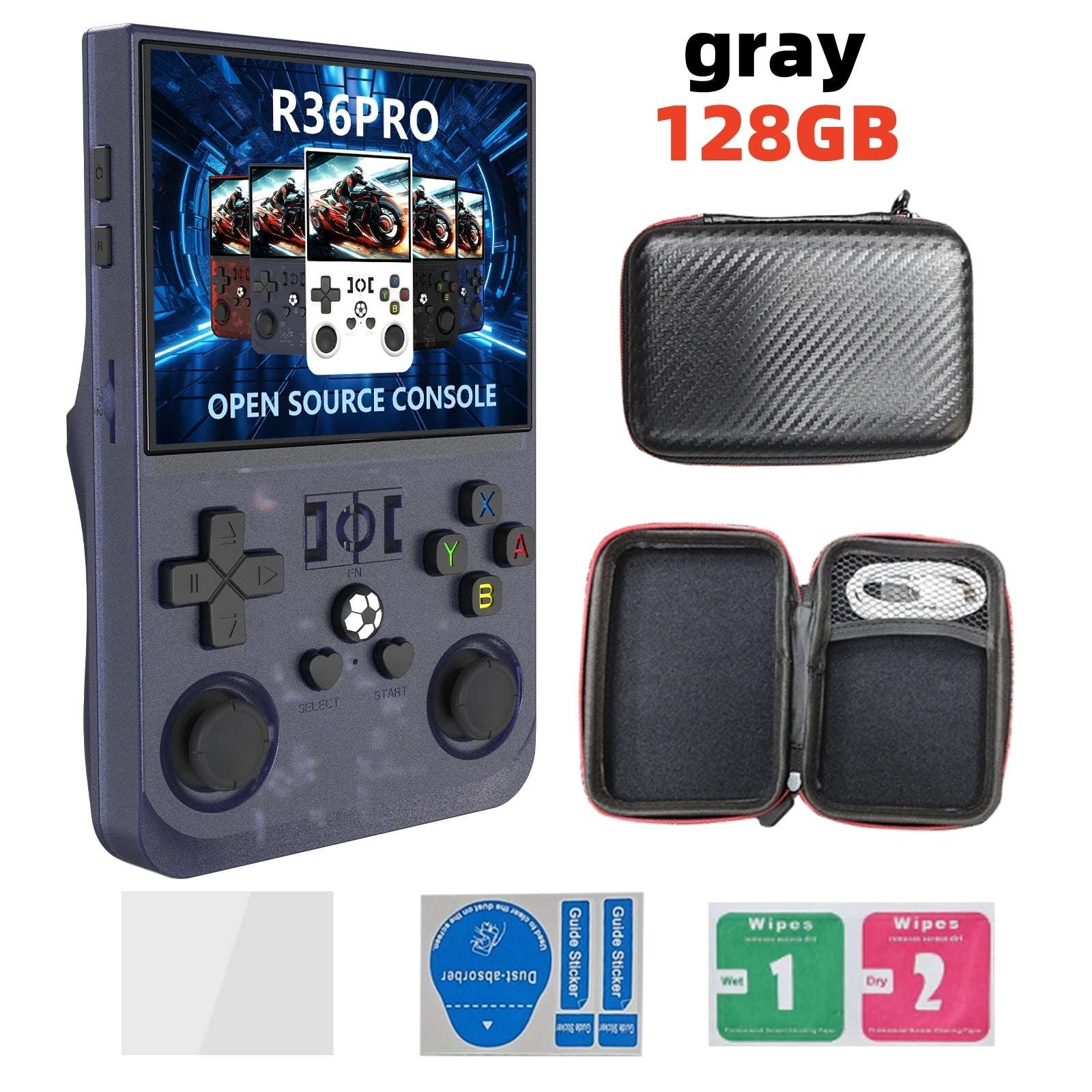Ultimate Retro Handheld – R36 PRO with 64gb 128GB & 3.5" IPS Display