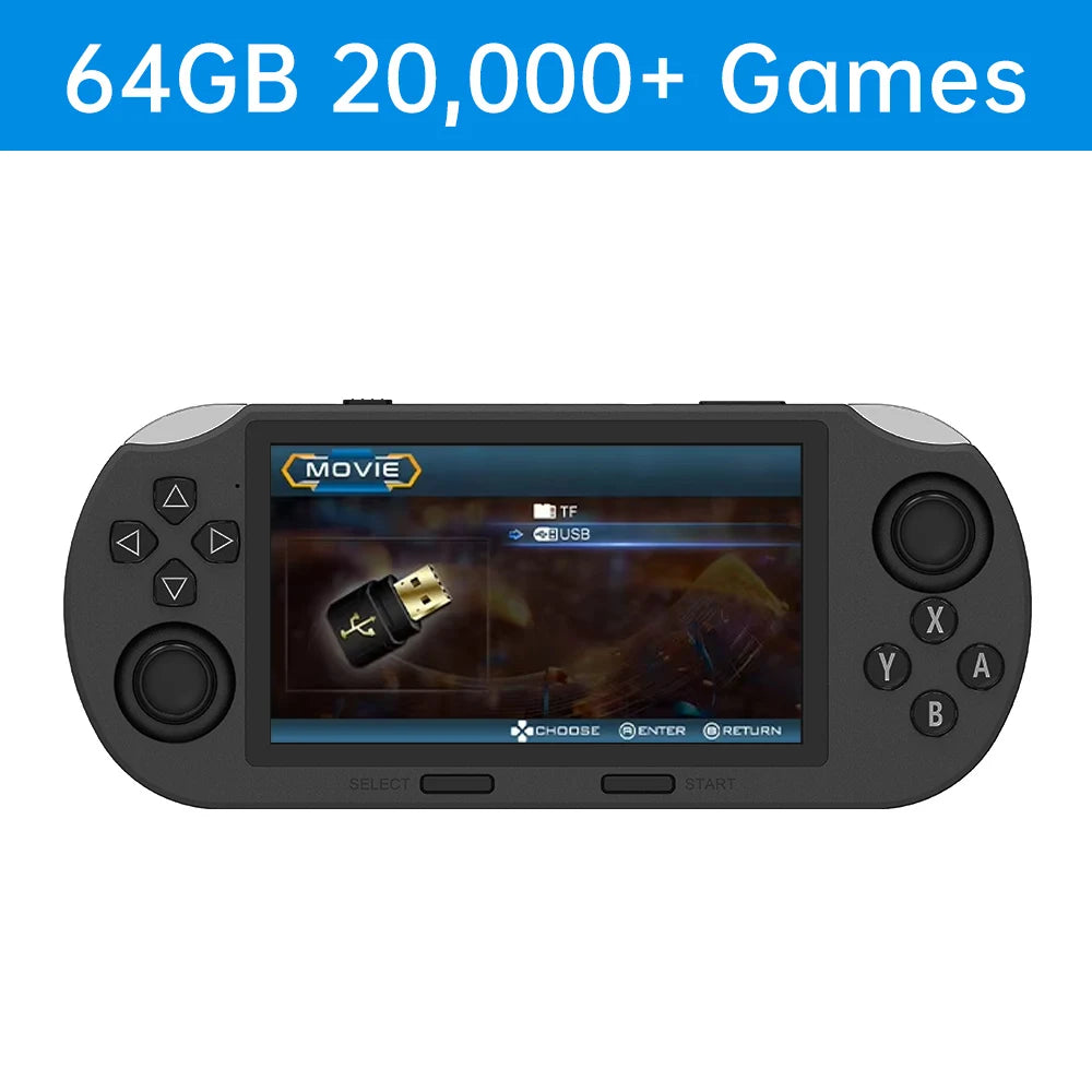 Mini Retro Handheld Console – 20,000+ Games | SF3000