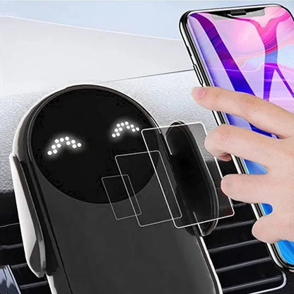 AutoGrip 30W Wireless Car Charger Mount – Fast Charging for iPhone & Samsung