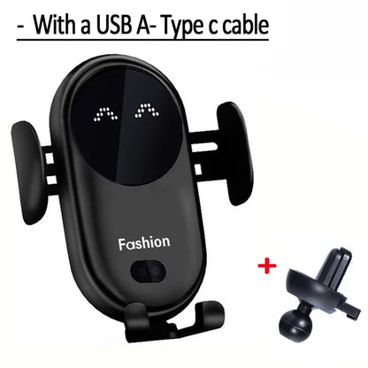 AutoGrip 30W Wireless Car Charger Mount – Fast Charging for iPhone & Samsung