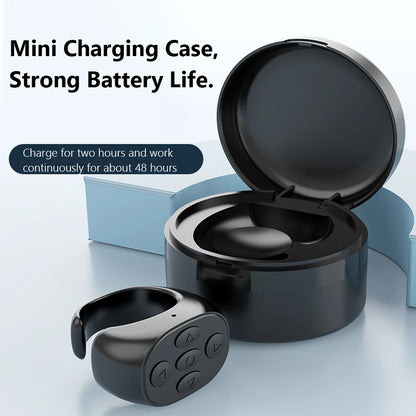 Bluetooth 5.3 Wireless Ring – Smart Page Turner & Media Control
