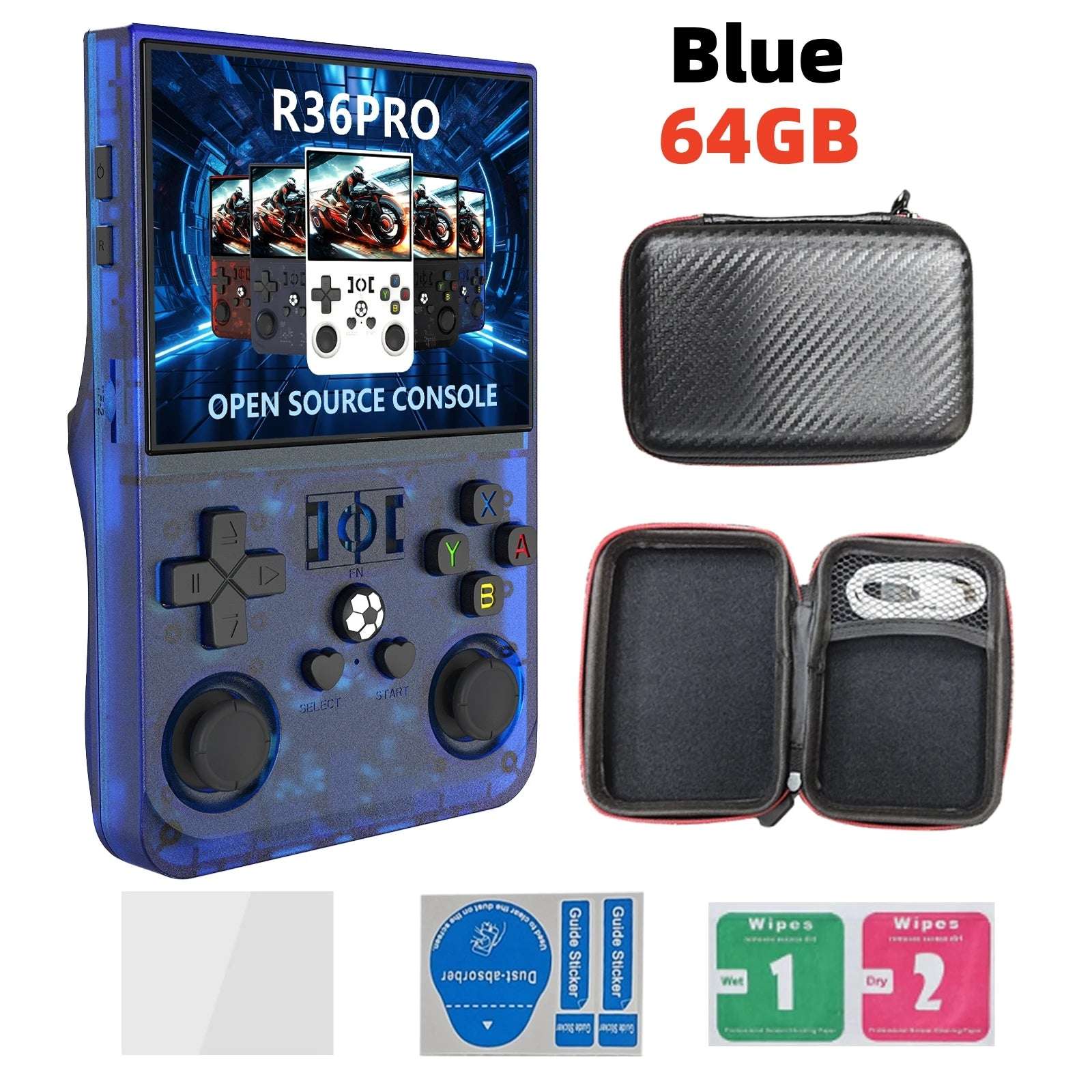 Ultimate Retro Handheld – R36 PRO with 64gb 128GB & 3.5" IPS Display