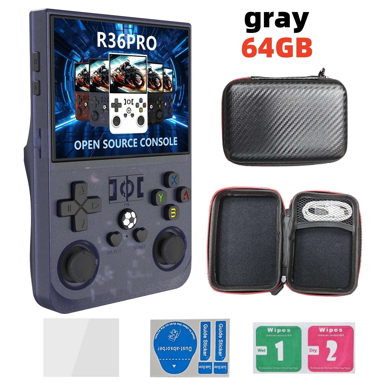 Ultimate Retro Handheld – R36 PRO with 64gb 128GB & 3.5" IPS Display