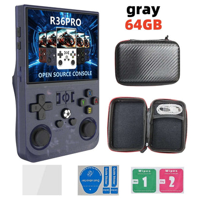 Ultimate Retro Handheld – R36 PRO with 64gb 128GB & 3.5" IPS Display