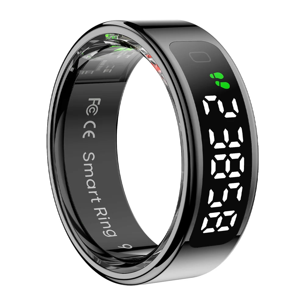 Health Tracking Smart Ring – Waterproof & Wireless Charge