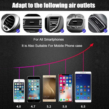 AutoGrip 30W Wireless Car Charger Mount – Fast Charging for iPhone & Samsung