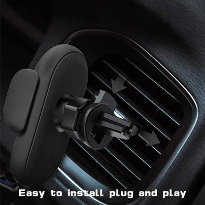 AutoGrip 30W Wireless Car Charger Mount – Fast Charging for iPhone & Samsung