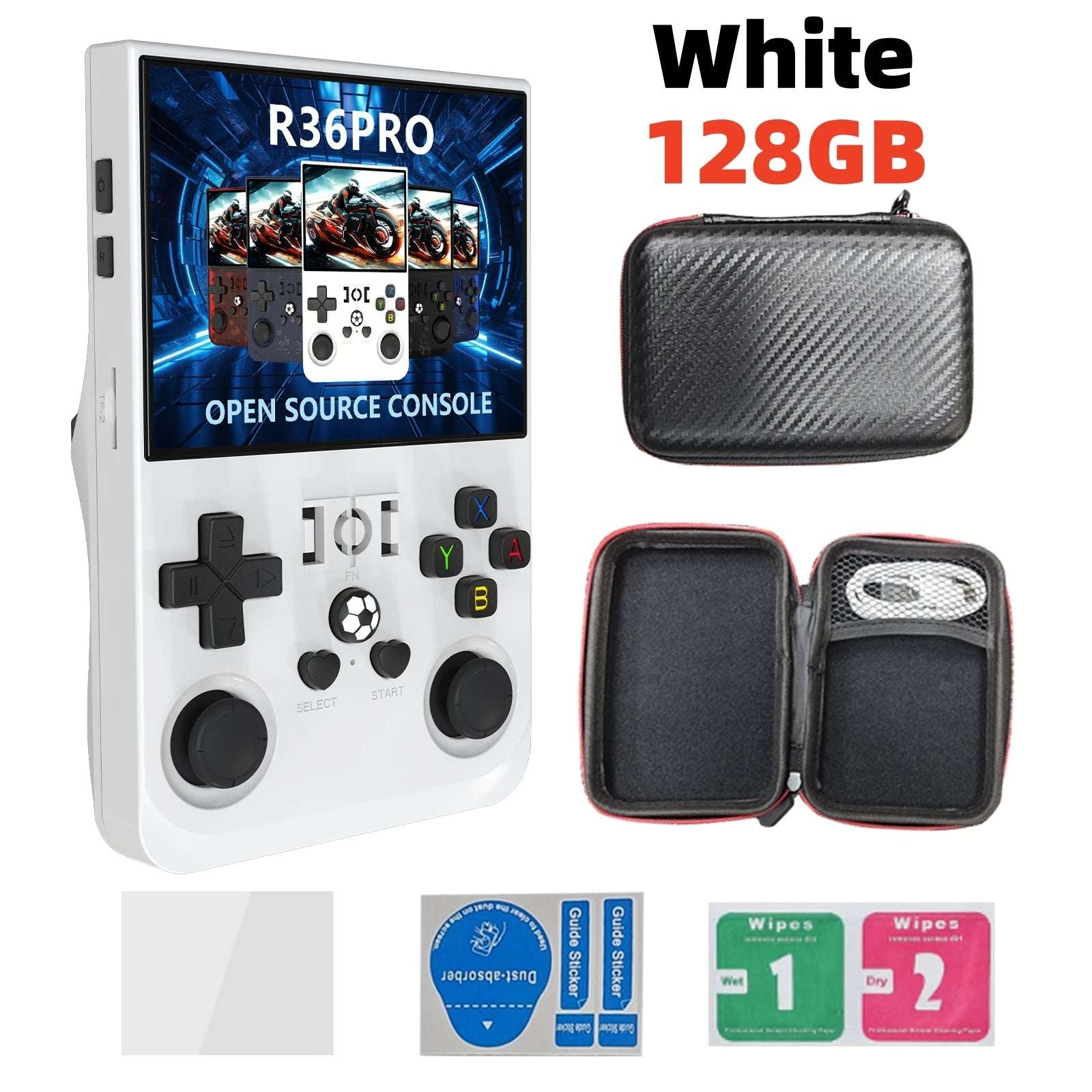 Ultimate Retro Handheld – R36 PRO with 64gb 128GB & 3.5" IPS Display