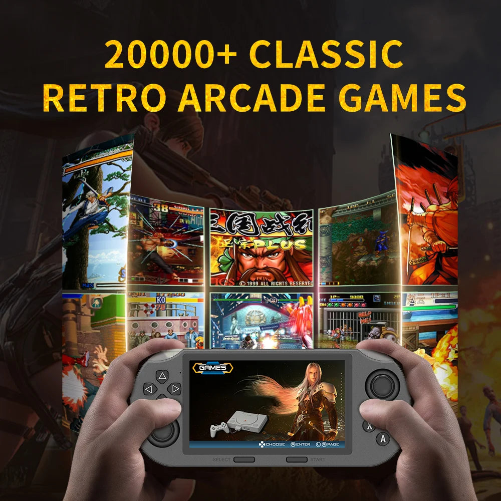 Mini Retro Handheld Console – 20,000+ Games | SF3000